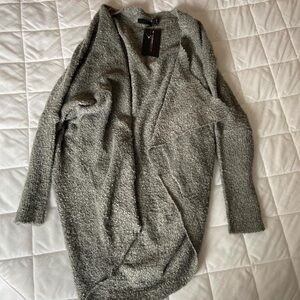 grey super-soft cardigan with pockets!